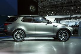 Land Rover představil v New Yorku koncepční model Discovery Vision.