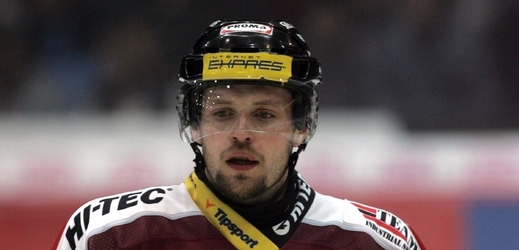 Sparťanský hokejista Jaroslav Hlinka. 