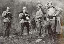 Rakouské vojsko na Haliči v roce 1914.