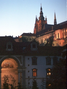 Sala terrena pod Pražským hradem.