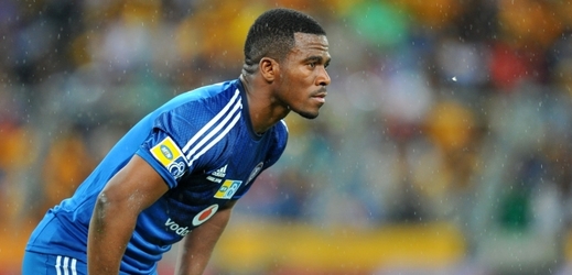 Zesnulý fotbalový brankář a kapitán reprezentace Jihoafrické republiky Senza Meyiwa.