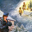 Vánoční pohlednice přicházely adresátům se značným zpožděním během ledna 1915.