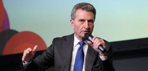 Eurokomisař pro digitální ekonomiku Günther Oettinger.