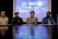 Členové kapely Portless představili na tiskové konferenci připravované album.