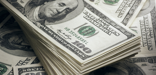 Americký dolar (ilustrační foto).