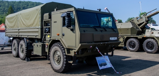 Ministerstvo obrany 24. srpna 2022 uzavřelo smlouvu na nákup 209 těžkých nákladních terénních automobilů Tatra 815-7 6x6 (na snímku z 5. června 2022) za více než 1,9 miliardy korun.